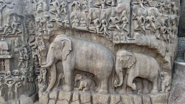 Mahabalipuram-Anjunas Buße