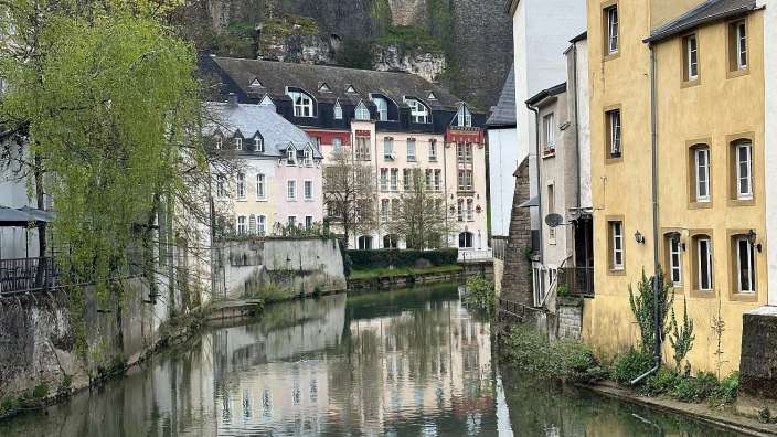 Blick auf die historische Altstadt von Luxemburg
