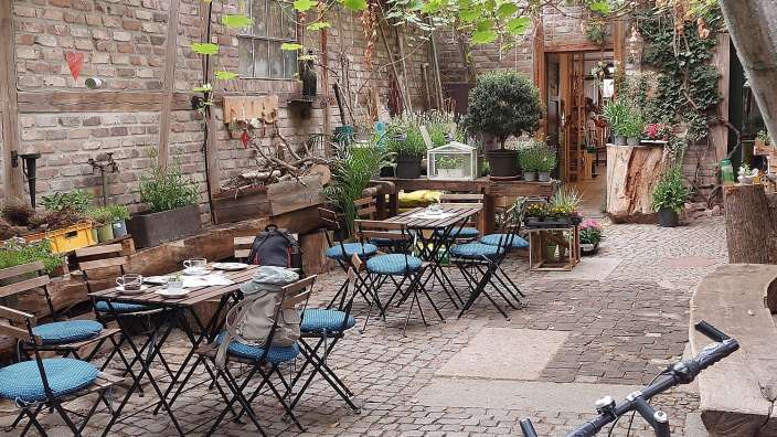 Das versteckte Kaffee in Lübben