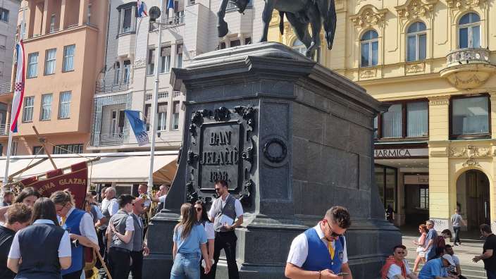 Zagreb-Ban Jelacic Platz