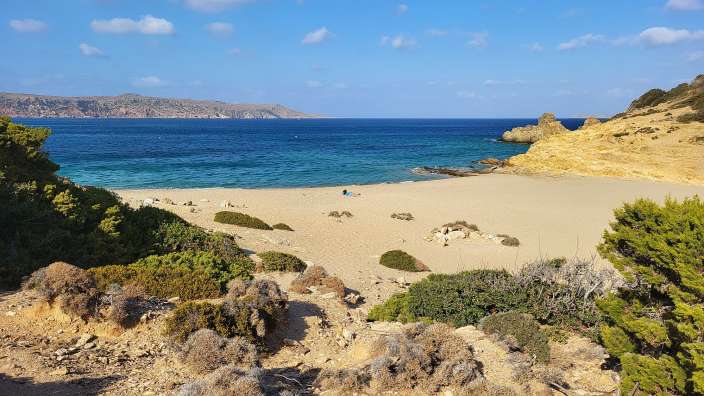 der kleine Strand, neben Vai