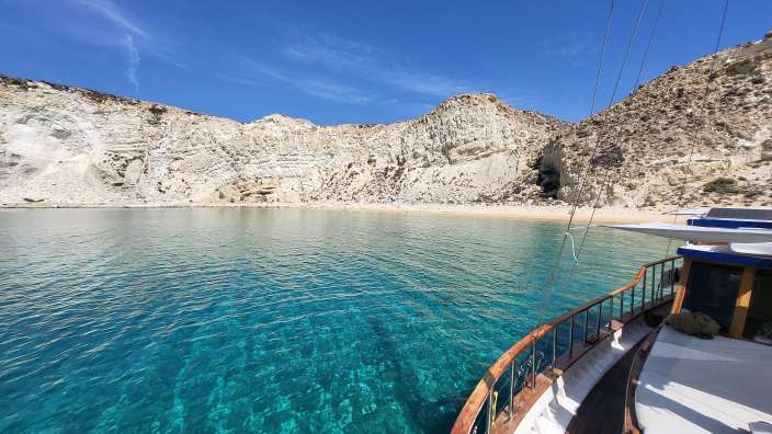 Bootstour zu herrlichen Stränden