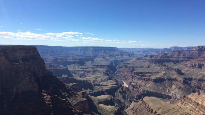 Tiefblick in den Grand Canyon