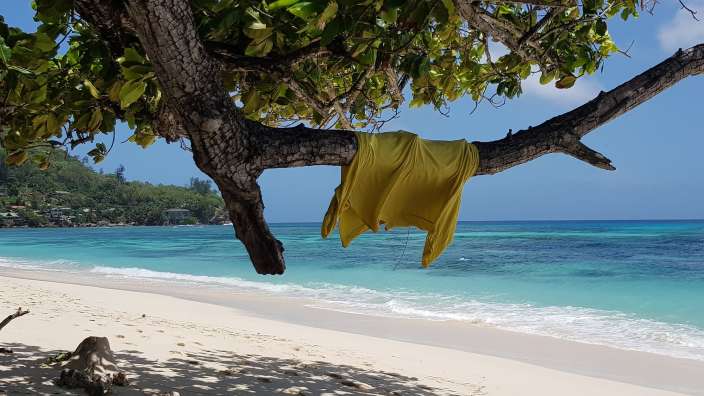Mein geheimer Privatstrand auf Praslin