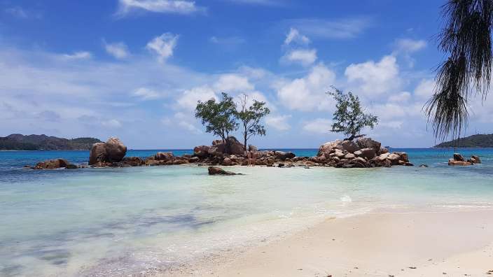 Inselfeeling auf Praslin