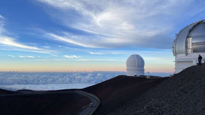 Sonnenuntergang Mauna Kea 