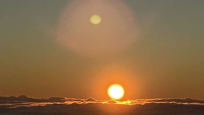 Sonnenaufgang auf dem Haleakala 