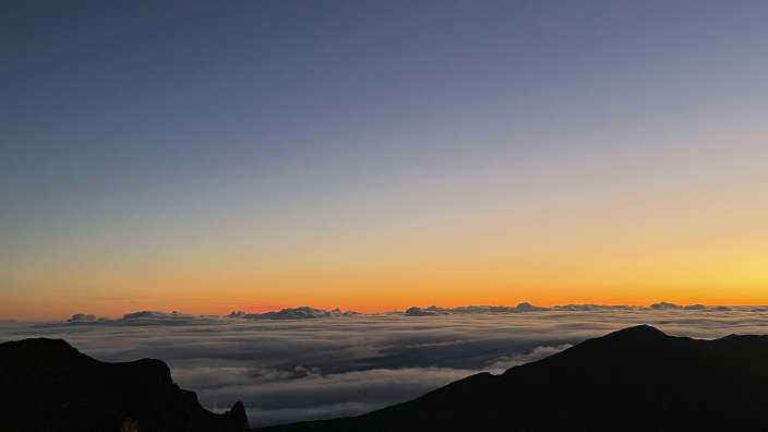 Sonnenaufgang auf dem Haleakala 