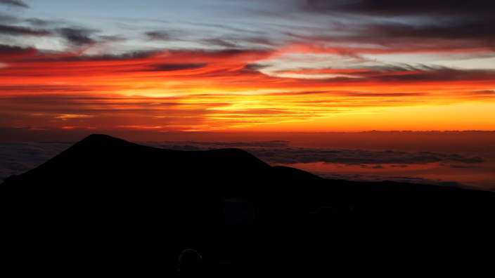 Sonnenuntergang Mauna Kea