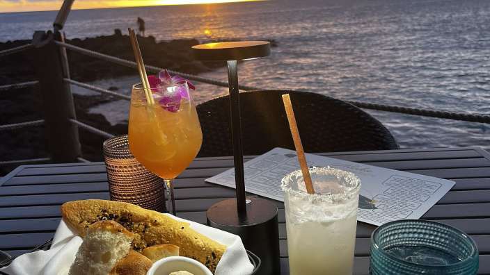 Das Huggo‘s in Kona auf Big Island.