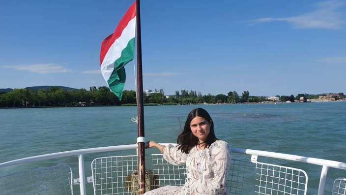 Carolin Alberti in Ungarn