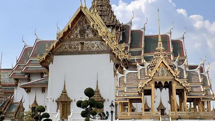 Dusit Maha Prasat Hall in Bangkok