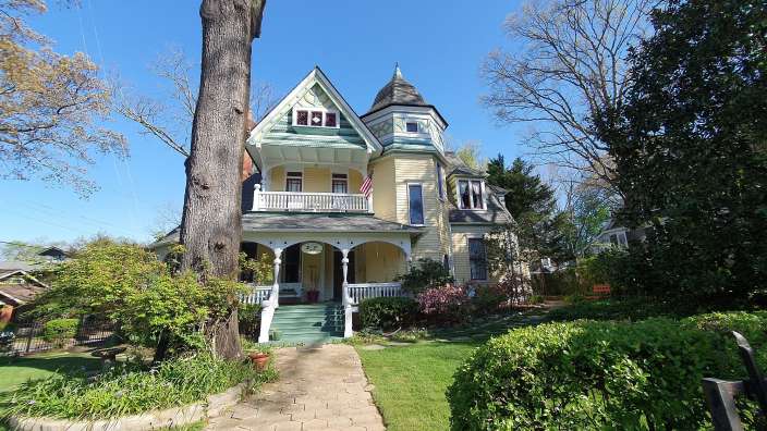 Unser B&B in Atlanta, der grünen Stadt