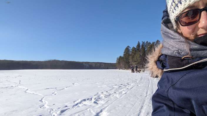 Eisige Kälte, wärmende Sonne: Lappland