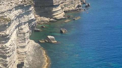 Felsenklippe bei Bonifacio