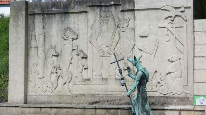 Hulst, NL Die Geschichte mit dem Fuchs