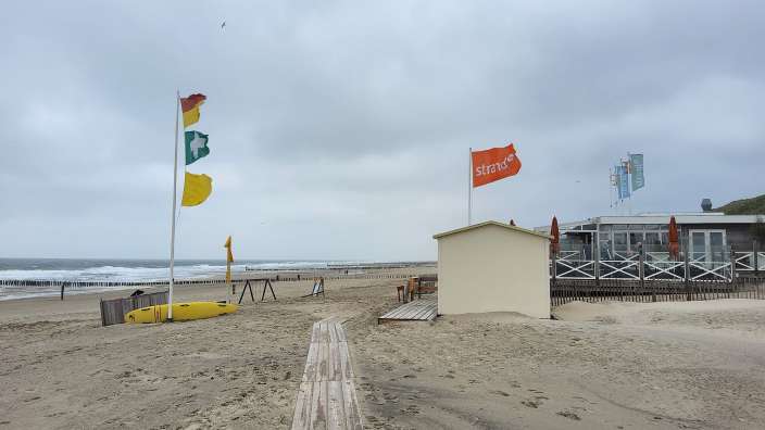 am Strand von Domburg