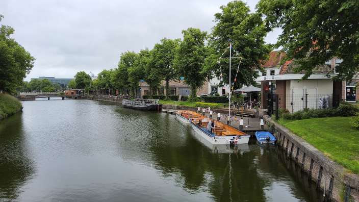 auf den Grachten von Middelburg