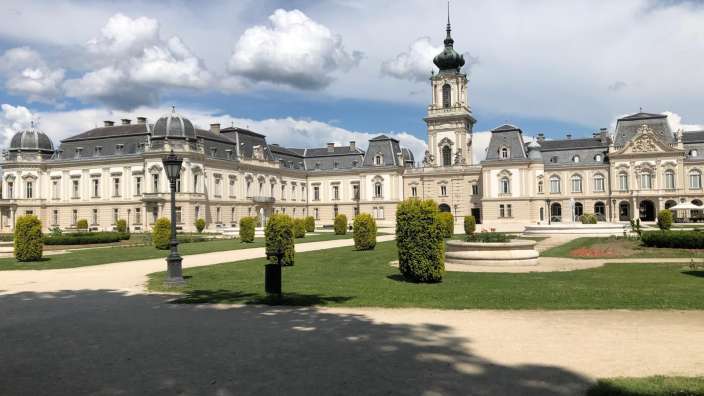 Barockschloss in der Stadt Keszthely 