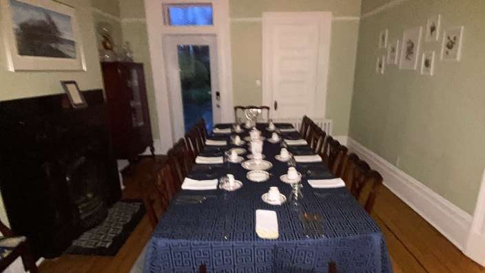 Frühstücksraum in einem B&B in St. John's