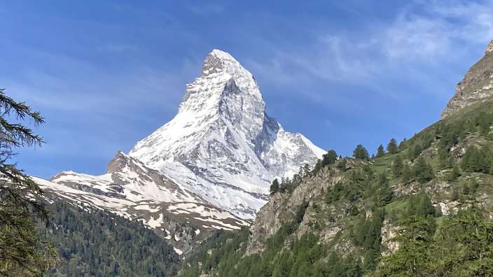 Blick auf das Matterhorn