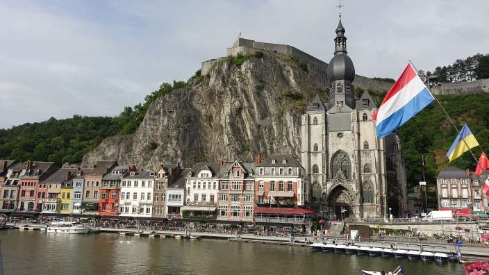Blick auf Dinant