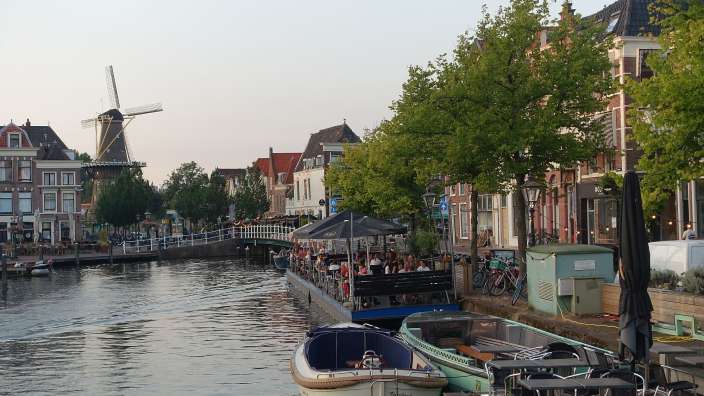 Leiden, eine Perle der Niederlande