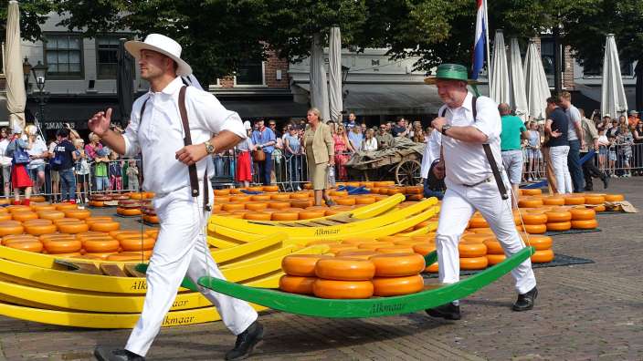 Käsemarkt in Alkmaar