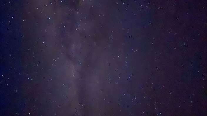 Sternenhimmel über der Kalahari