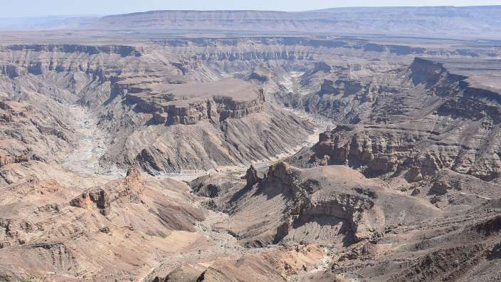Beeindruckend, der Fish-River Canyon
