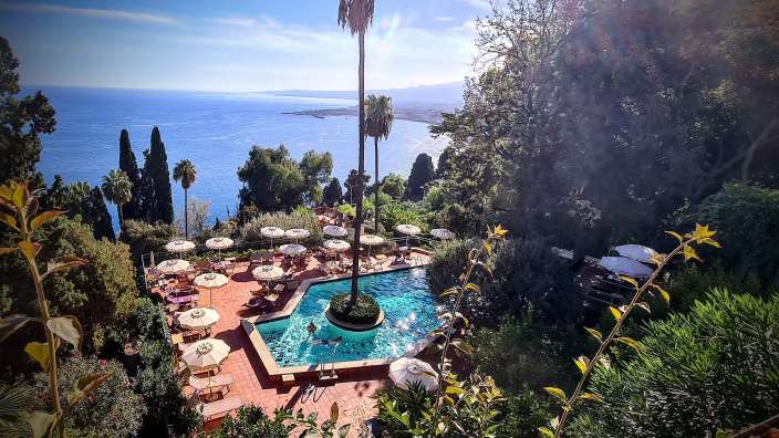 unsere Villa in Taormina