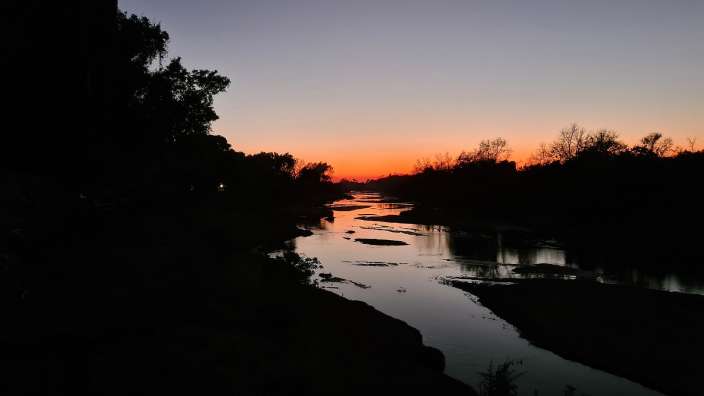 aufstehen um 4:30 für ein neues Gamedrive in Pafuri
