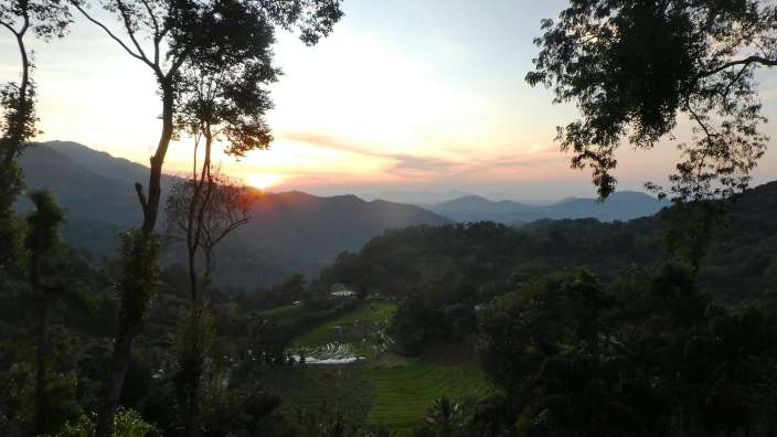 Traumblick aus unserem Zimmer nahe Ella