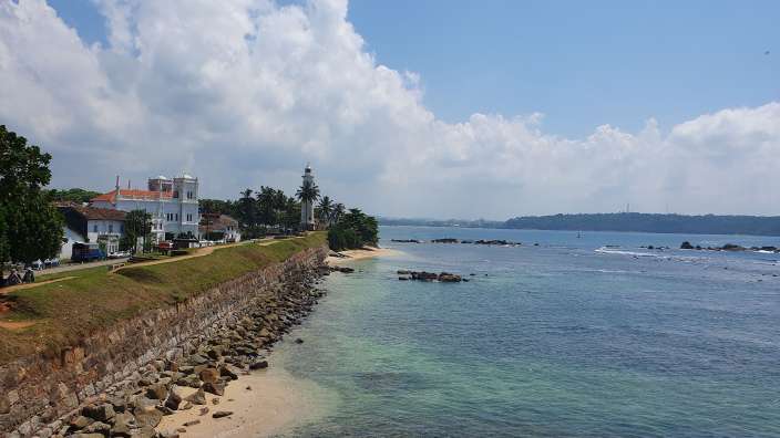 Am alten Fort in Galle