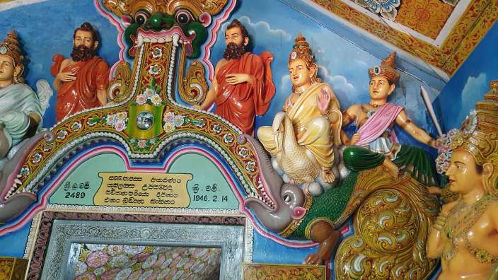 Buddhatempel bei Kalutara/Weligama
