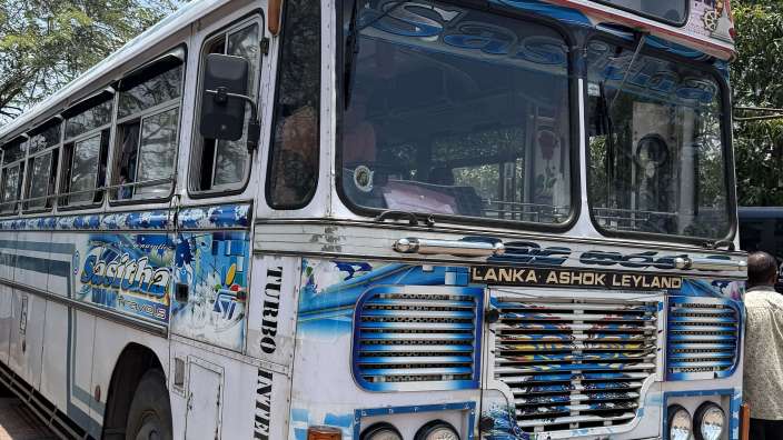 Linienbus in Sri Lanka