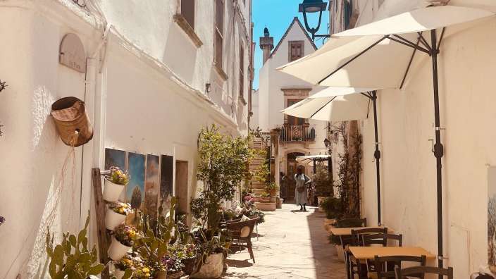 Locorotondo - charmanter Centro storico