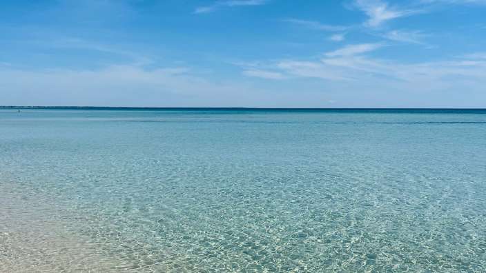 Strand an der Westküste Salentos