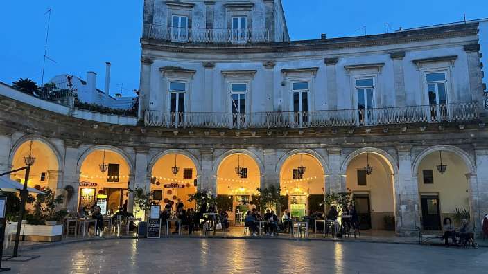 Piazza in Martina Franca