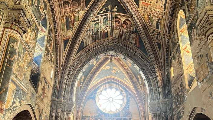 Wunderschön bemalte Kirche in Galatina