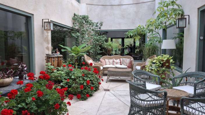 Finca Fuente Techada-Patio