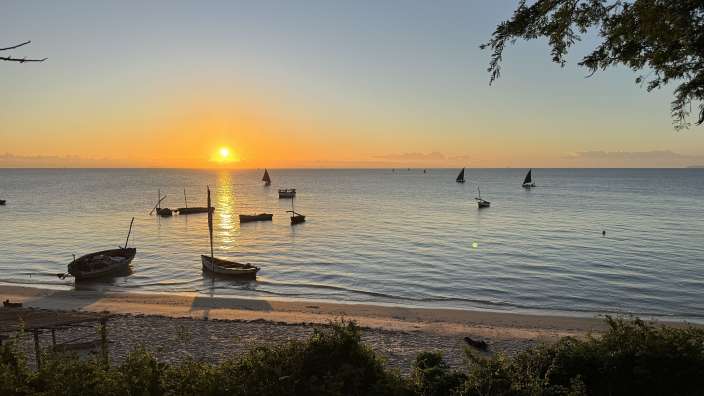 Sonnenaufgang am Casa Babi
