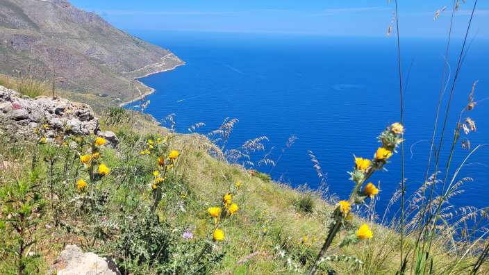 Wanderung im Norden bei Scopello 