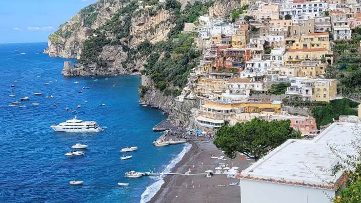 Anreise über Positano