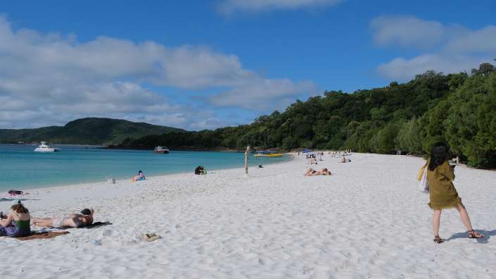 Whitehaven Beach im Whitsunday Island NP