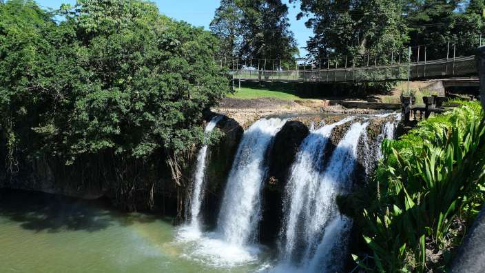 Wasserfall im Paronella Park