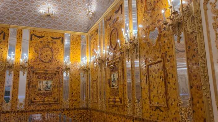 Mamerki Bernsteinzimmer Replika