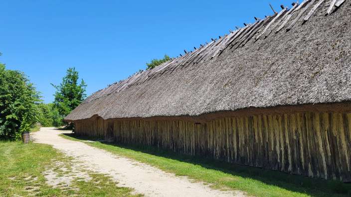 Biskupin Burg aus der Eisenzeit