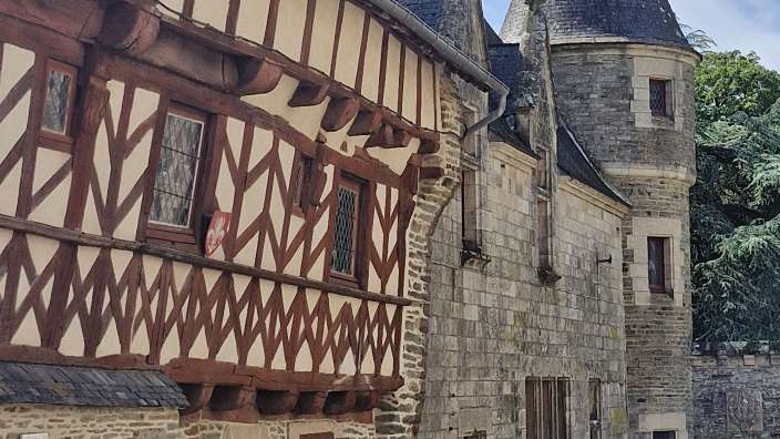 Josselin - abseits der Route nach St. Malo