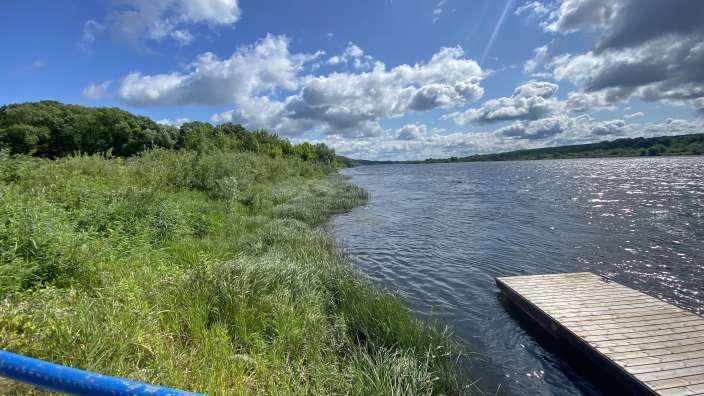 Fahrt entlang der Memel von Kaunas nach Klaipeda